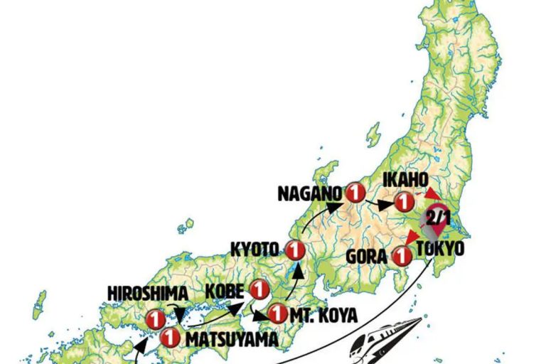 Capitals of Japan 11 Days