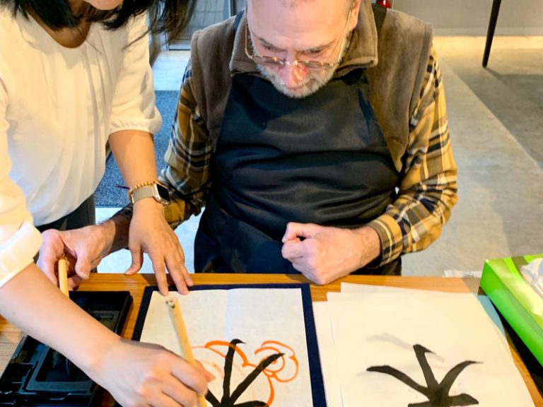 Japanese Calligraphy Experience in Tokyo